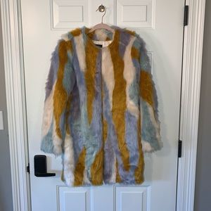 Forever 21 Faux Fur Coat